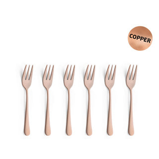 Amefa Pak Fork Copper 6 pezzi