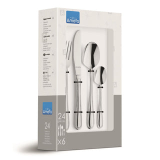 Set da posate Elara a 24 pezzi