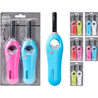 Mechero 18 cm set 2 piezas surtido | 4 piezas