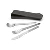 Brabantia bestekset 3-delig dark grey