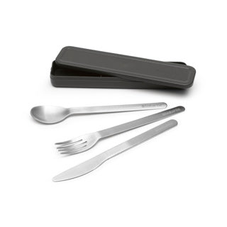 Brabantia bestekset 3-delig dark grey