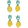 No brand tafelkleedclips citroen 4st | 3 stuks