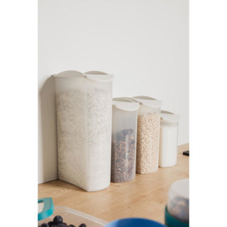 Day to day store pour strooidoos - 1200ml - compacte strooibus - luchtdichte vershouddoos - stapelbare voorraadpotten - bpa-vrije voorraadbussen - cornflakes dispenser