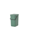 Brabantia sort go afvalbak 12l groen