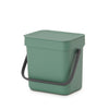 Brabantia Waste Bin Ording Go 3L Fir Green