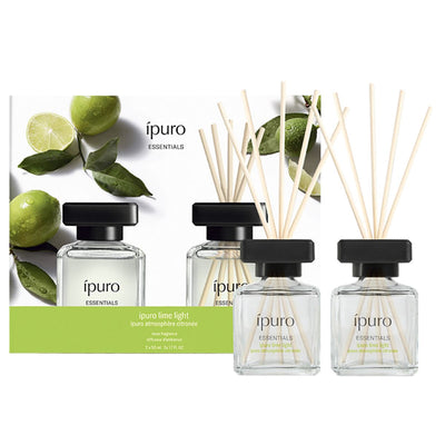 Diffusore di fragranza Ipuro lime light 2 x 50 ml