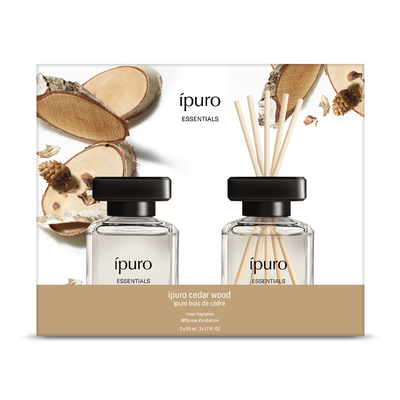Diffusore di fragranze Ipuro legno di cedro 2 x 50 ml