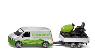Siku VW T6 with lawn mower 2005