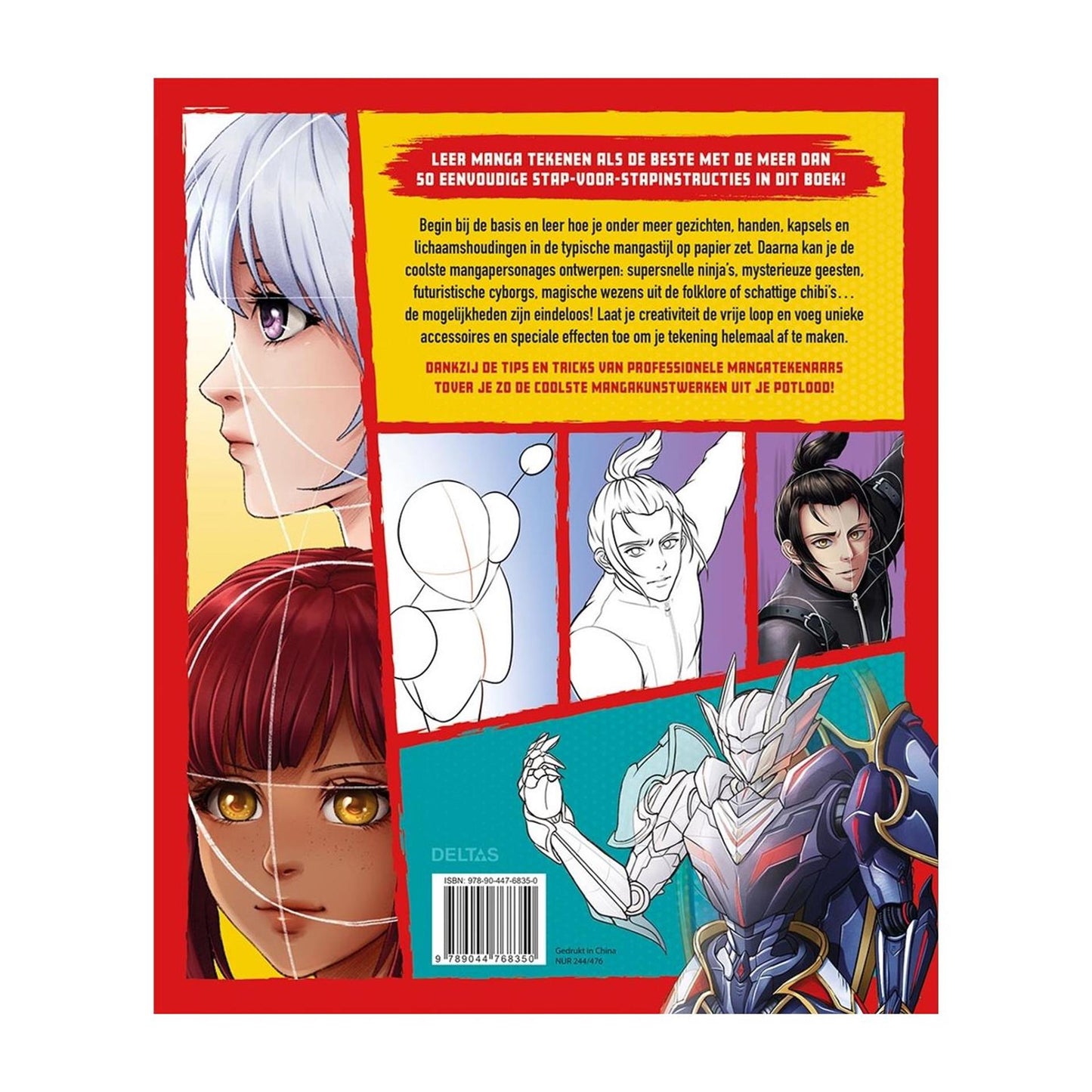 Manga Deltas - aprende a dibujar