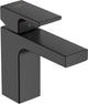 Hansgrohe Paint Shape - Miscelatore per lavabo - funzionamento monocomando - con piletta - misura 100 mm - nero opaco