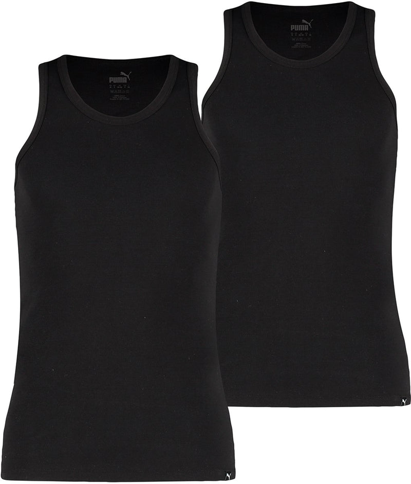 Puma heren everyday hemd - black - m - 2 paar