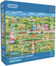 Gibsons - celebrating summer (by ileana oakley) - 1000 pieces 68×49cm (w×h) - jigsaw puzzle for adults
