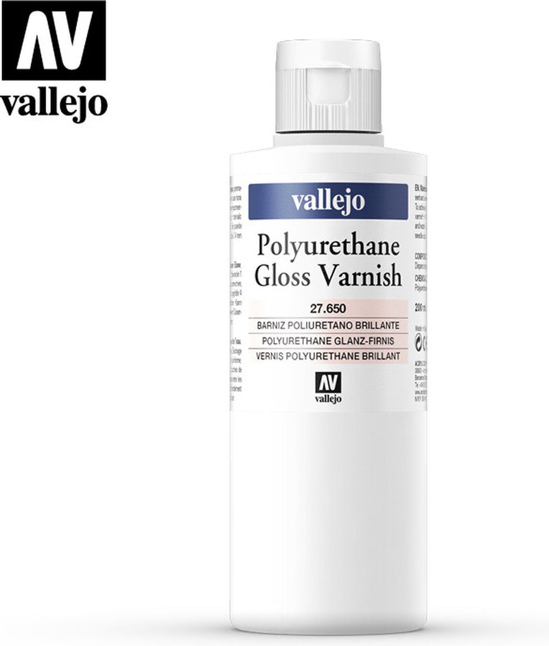 Barniz brillo poliuretano Vallejo - 200ml - - val-27650