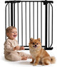 Cancelletto di sicurezza Lionelo - da 75 a 105 cm per scale e porte - soglia bassa - chiusura automatica - apertura su due lati - cancelletto per cani - cancelletto per scale - cancelletto di sicurezza - cancelletto per bambini