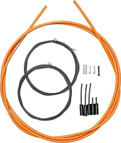 Shimano derailleur cable set ot-sp41 race 2100 mm orange 4-piece