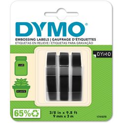 Nastro per etichettatura dymo s0847730 nero, bianco