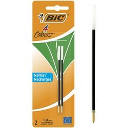 Ricarica per penna a sfera bic 4 colori verde