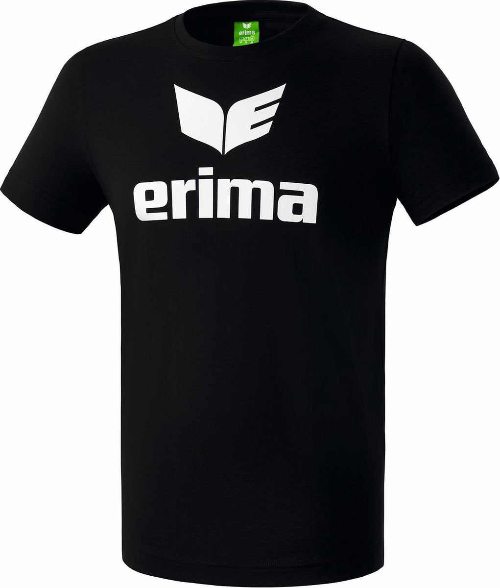 Erima promo t-shirt heren - zwart wit | maat: xl