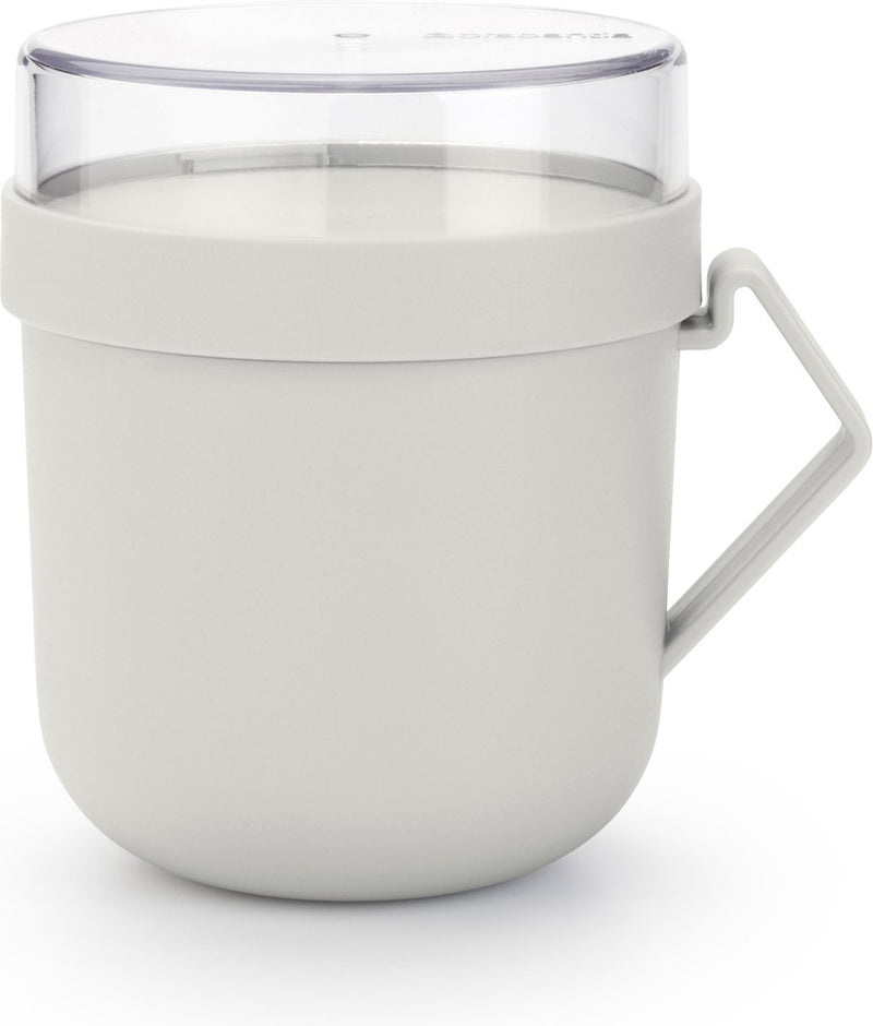 Copa de sopa de brabantia haz tomar gris claro