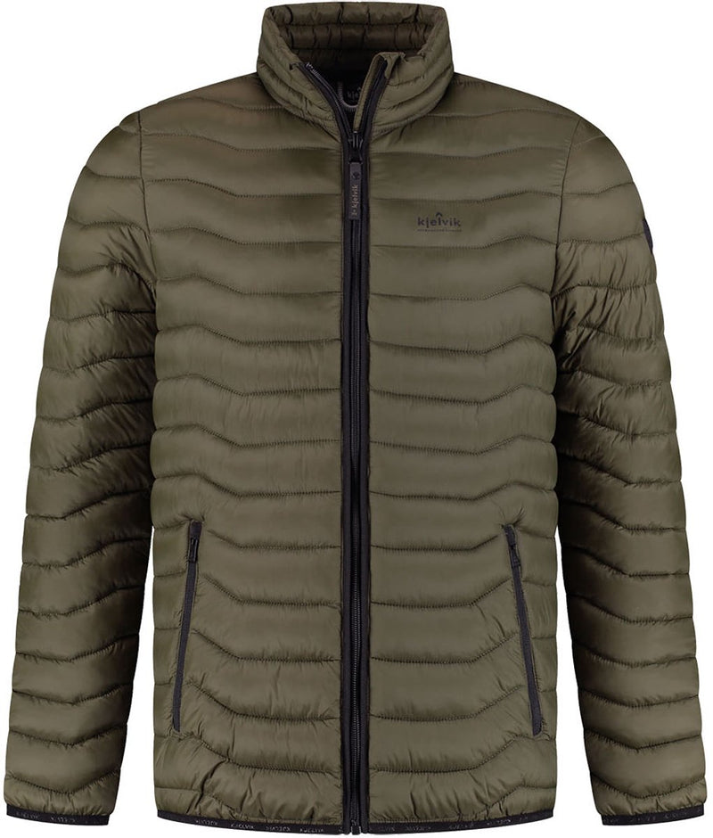 Chaqueta outdoor Kjelvik verde tuur