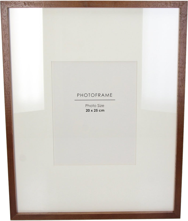 Hd collection fotolijst rubberhout bruin 20x25cm