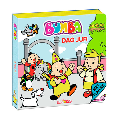 Studio 100 - babyboek Bumba Dag juf! junior 19 x 19 cm foam
