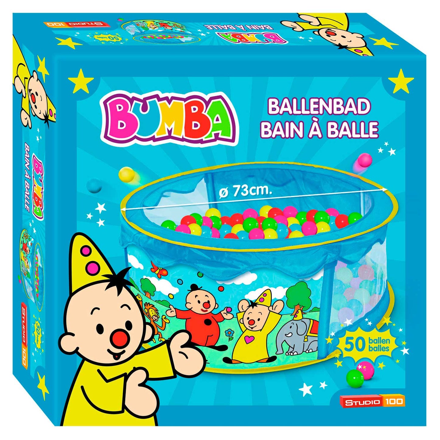 Piscina a sfere Studio 100 con 50 palline