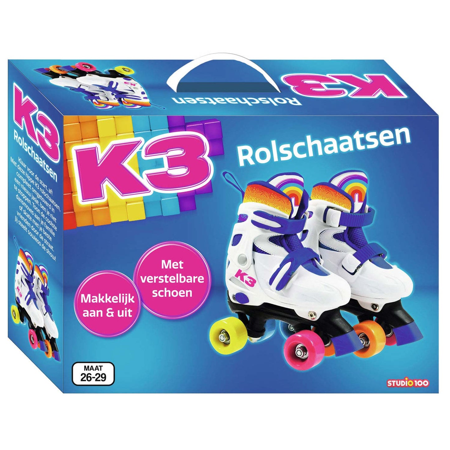Studio 100 K3 Roller Skating - Tamaño 26-29
