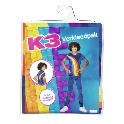 Studio 100 Traje de vestir Rainbow Polyester Blue Mt 134