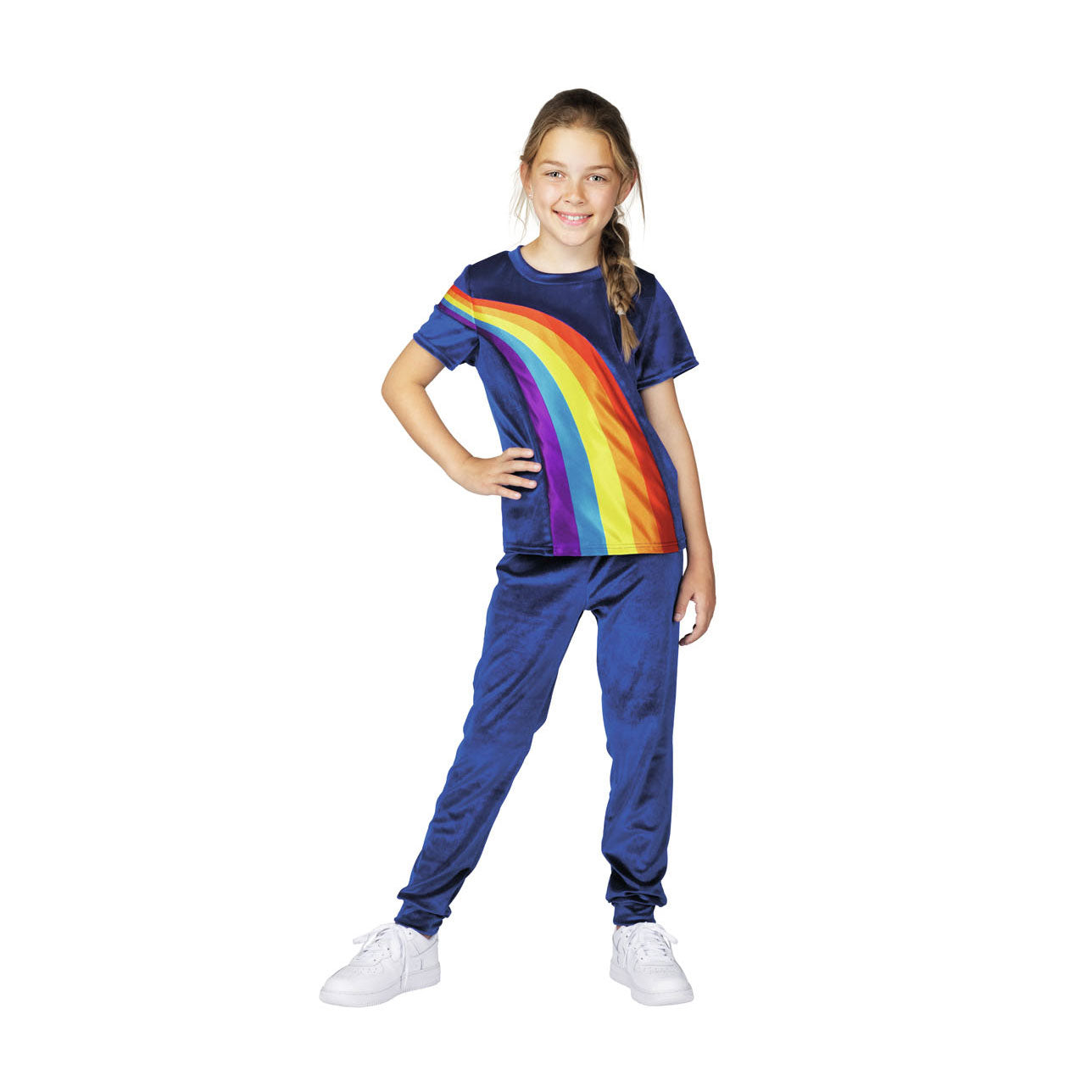 Studio 100 Traje de vestir Rainbow Polyester Blue Mt 134