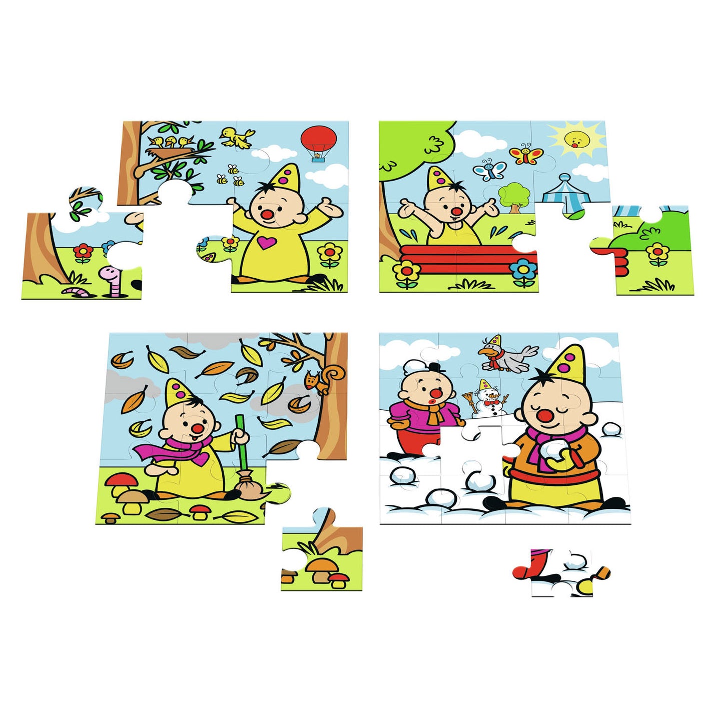 Bumba Puzzle Estaciones, 4en1