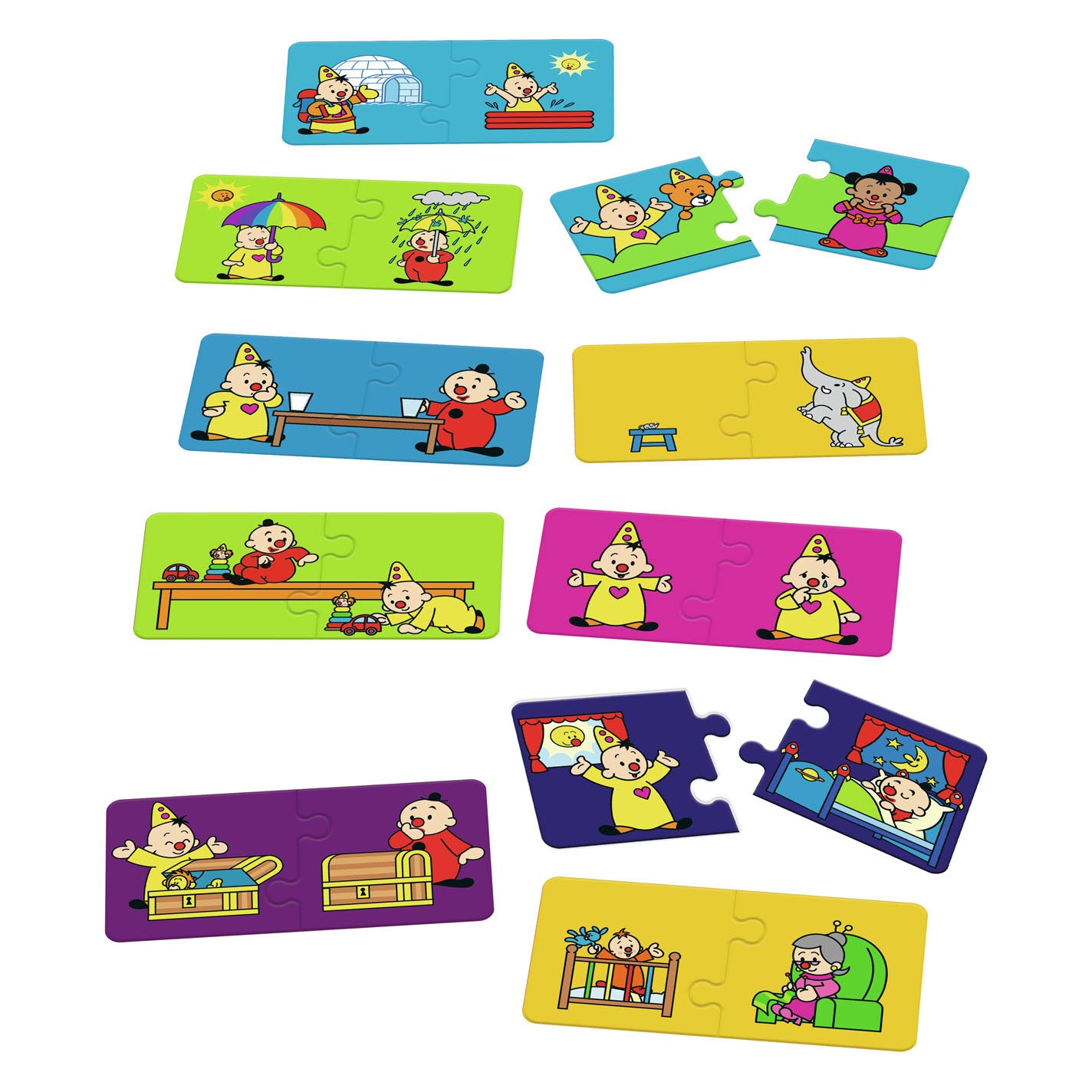 Bumba puzzle 10in1
