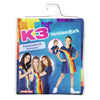 Abito k3 vestito arcobaleno blu, 9-11 anni
