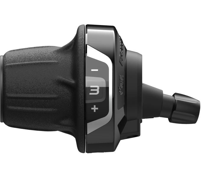 Shimano Turner (izquierda) Tornio de 3 velocidades SL-RV400-Negro de plata
