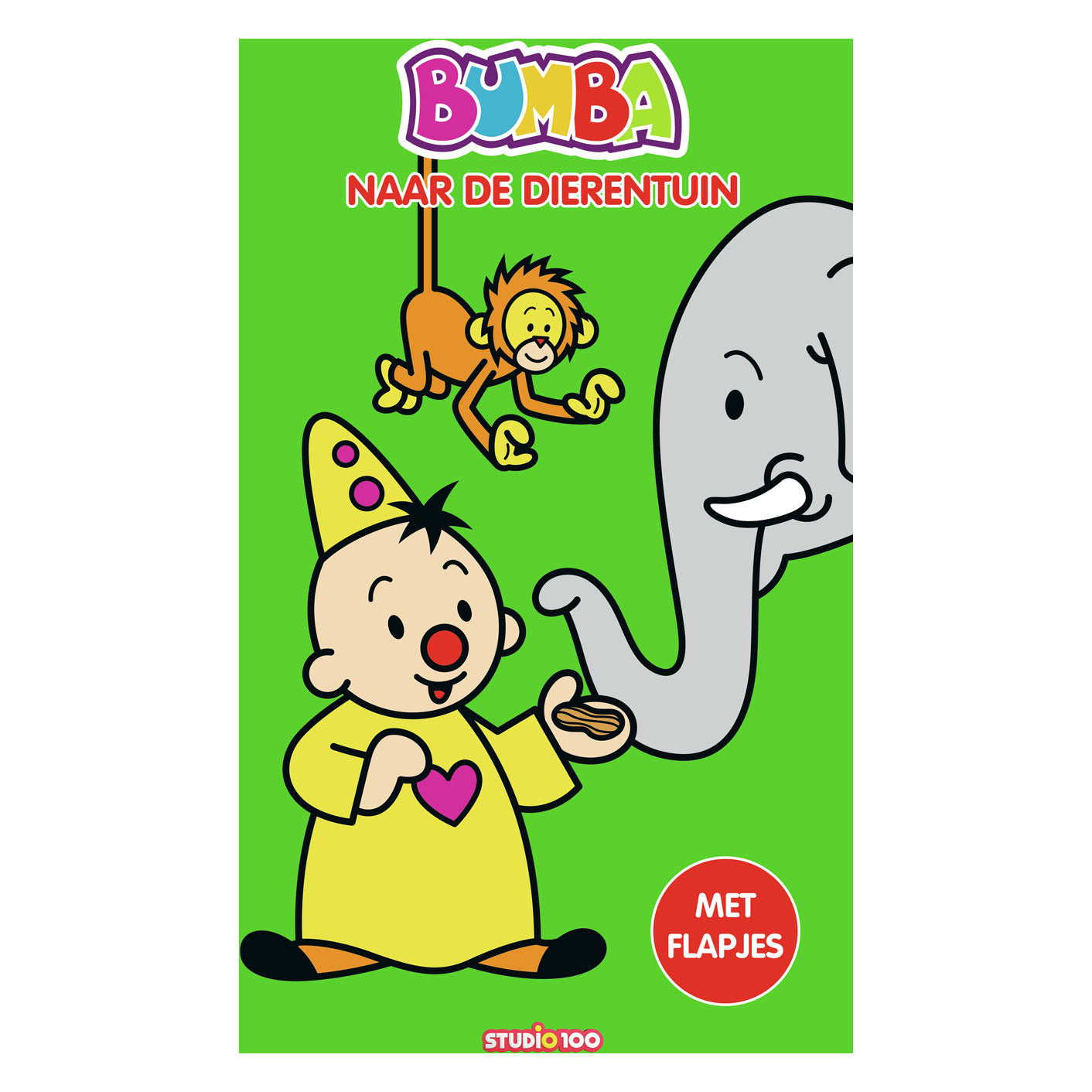 Libro di cartone Bumba con le alette - Nello zoo