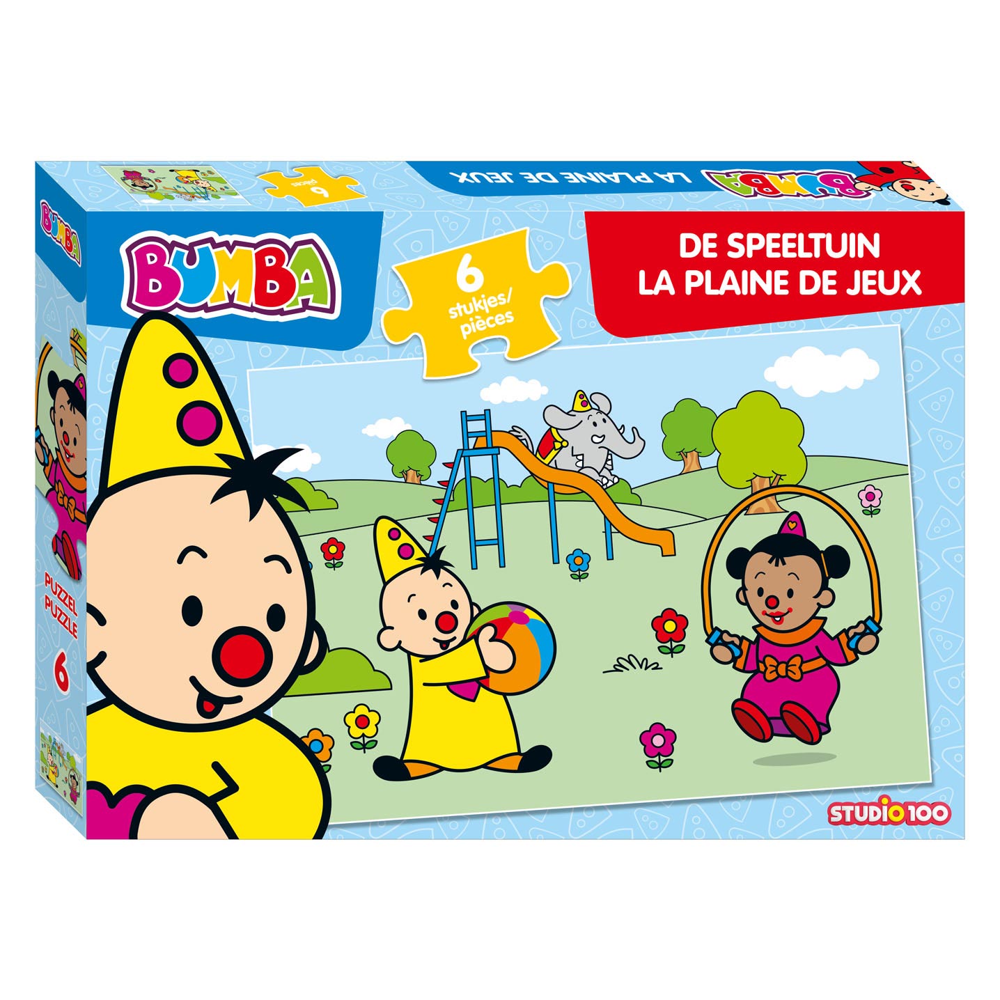 Bumba puzzel - de speeltuin, 6st.