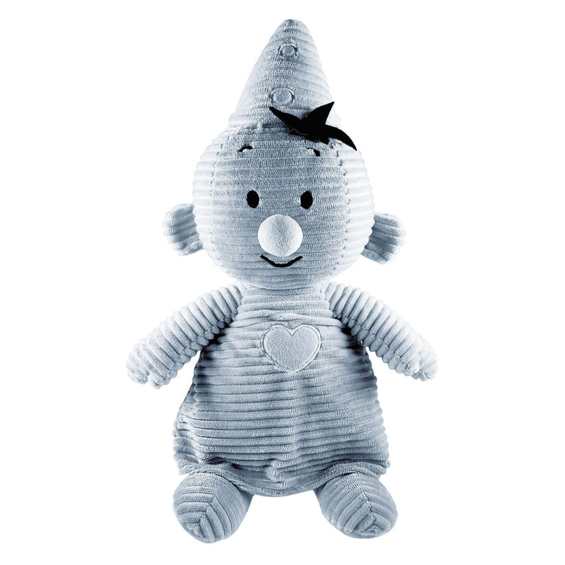 Bumba knuffel corduroy blauw, 35 cm