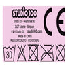 Studio 100 coccolone di vellutoy rosa, 35 cm