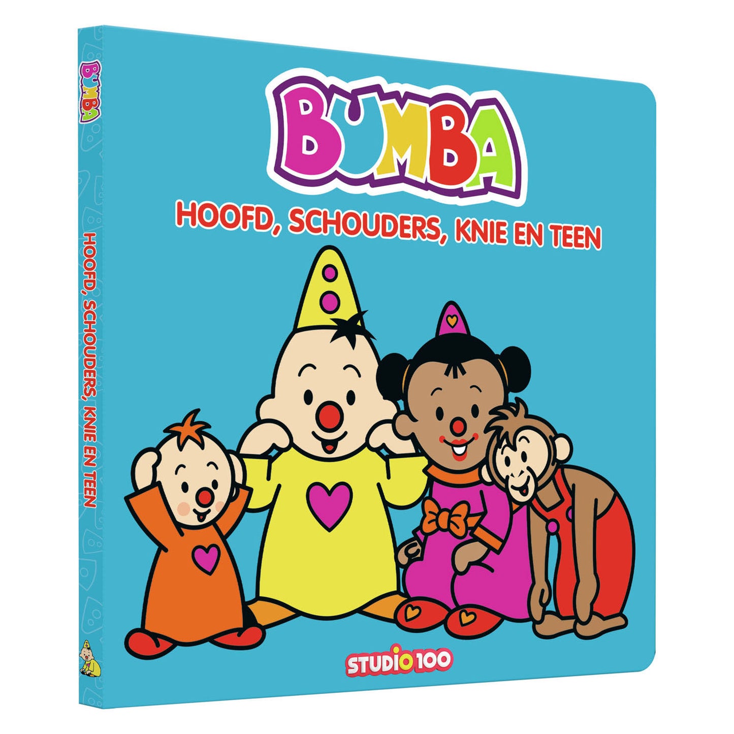 Studio 100 Cardboard Book Head, spalle, ginocchio e adolescente