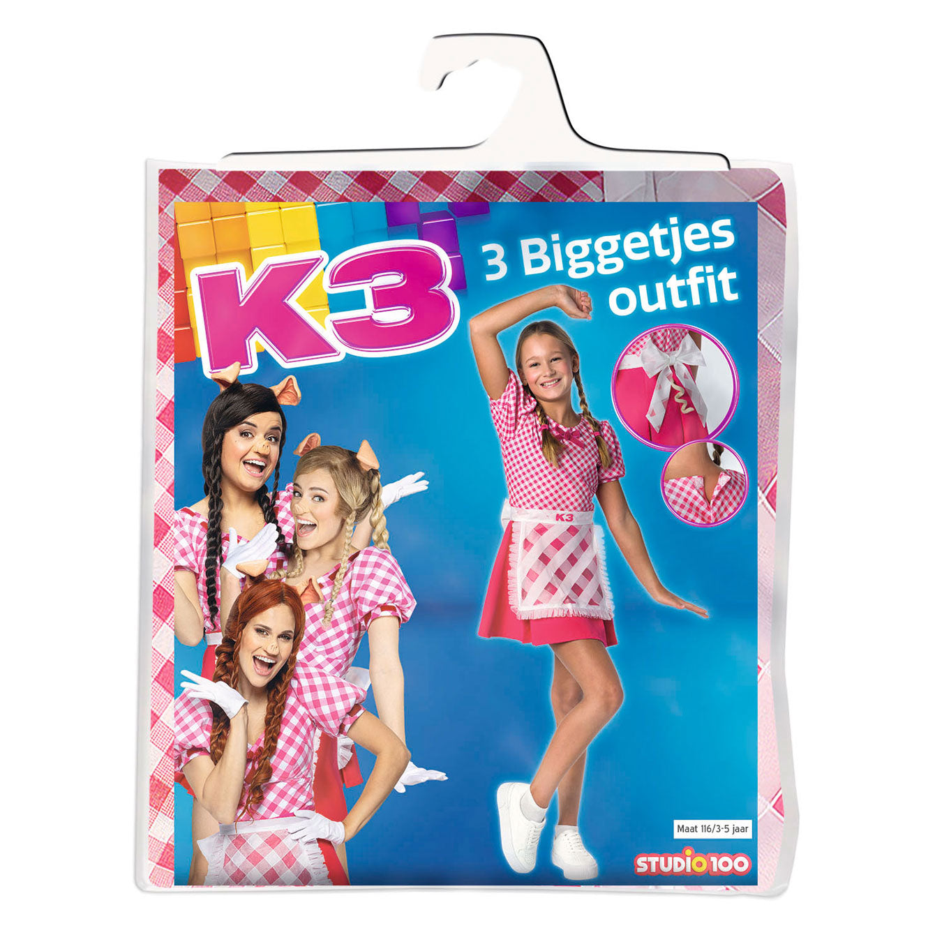Studio 100 abito abito 3 suini, 3-5 anni