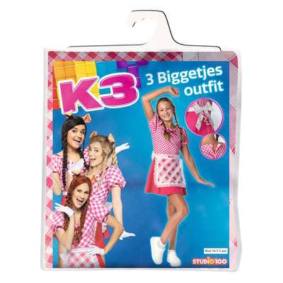 Studio 100 abito abito 3 suini, 3-5 anni