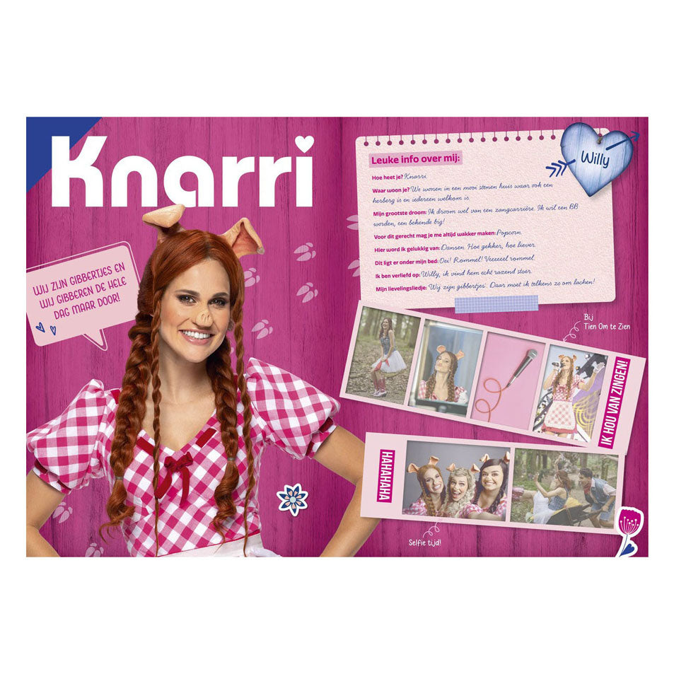 Studio 100 K3: 3 lechones Fanboek con pegatinas