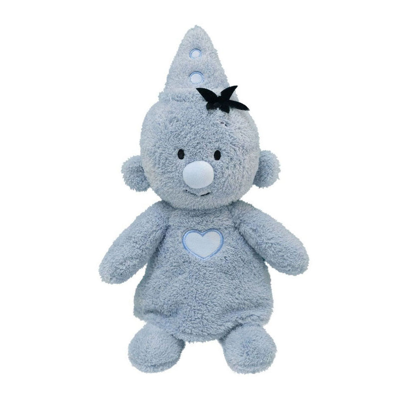 Bumba knuffel fluffy pluche - blauw, 35cm