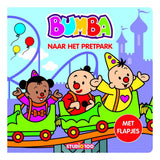 Libro di cartone Studio 100 con parco divertimenti a flaps - afbeelding 2