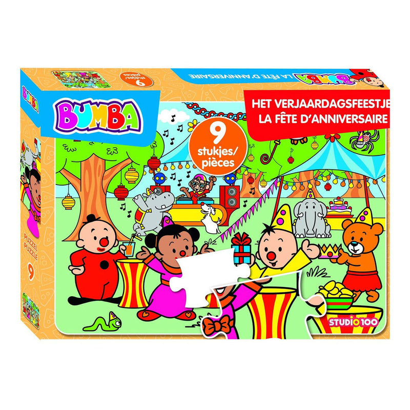 Studio 100 bumba legpuzzel het verjaardagsfeestje, 9st.