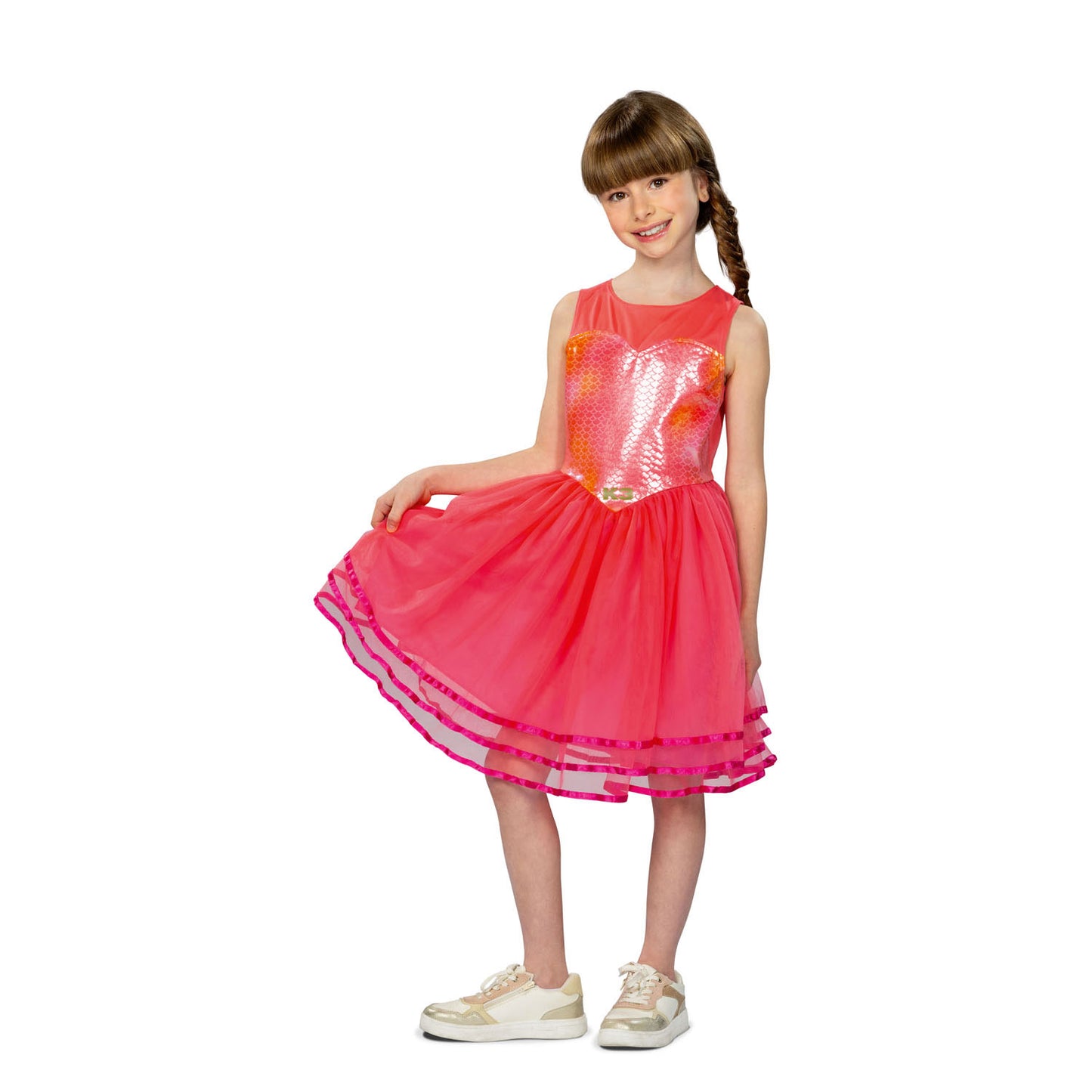 Studio 100 k3 verkleedjurk - zeemeermin jurk, 6-8 jaar