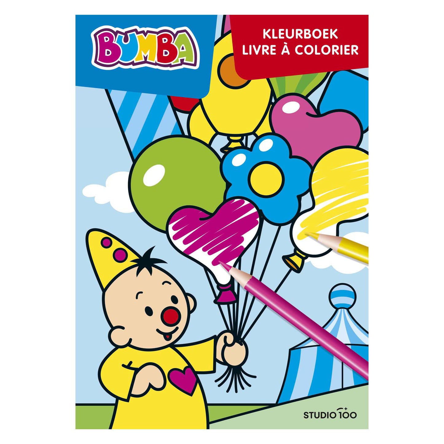 Studio 100 Bumba Color Book - Balloons