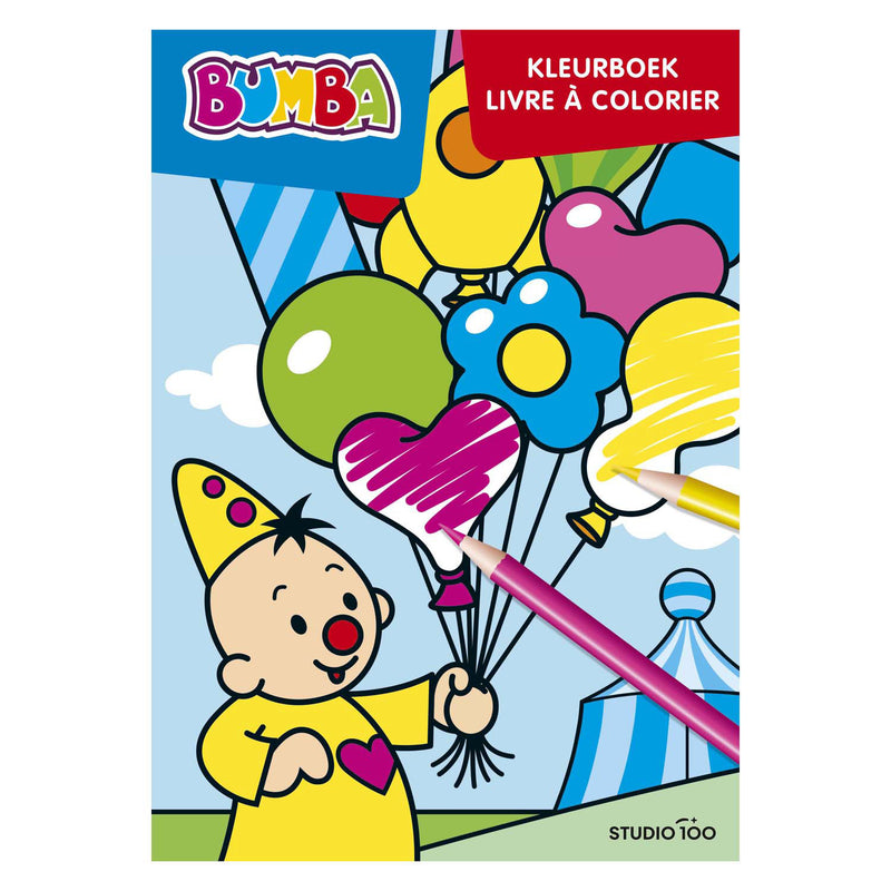 Studio 100 Bumba Color Book - Balloons
