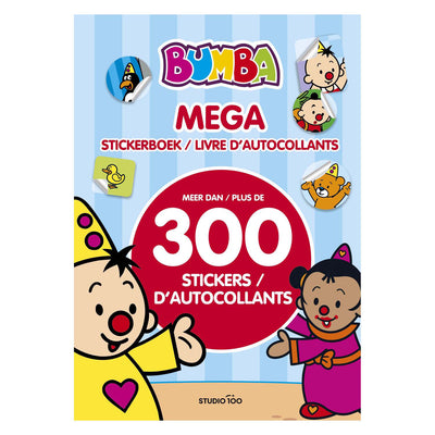 Mega libro di adesivi Studio 100 bumba