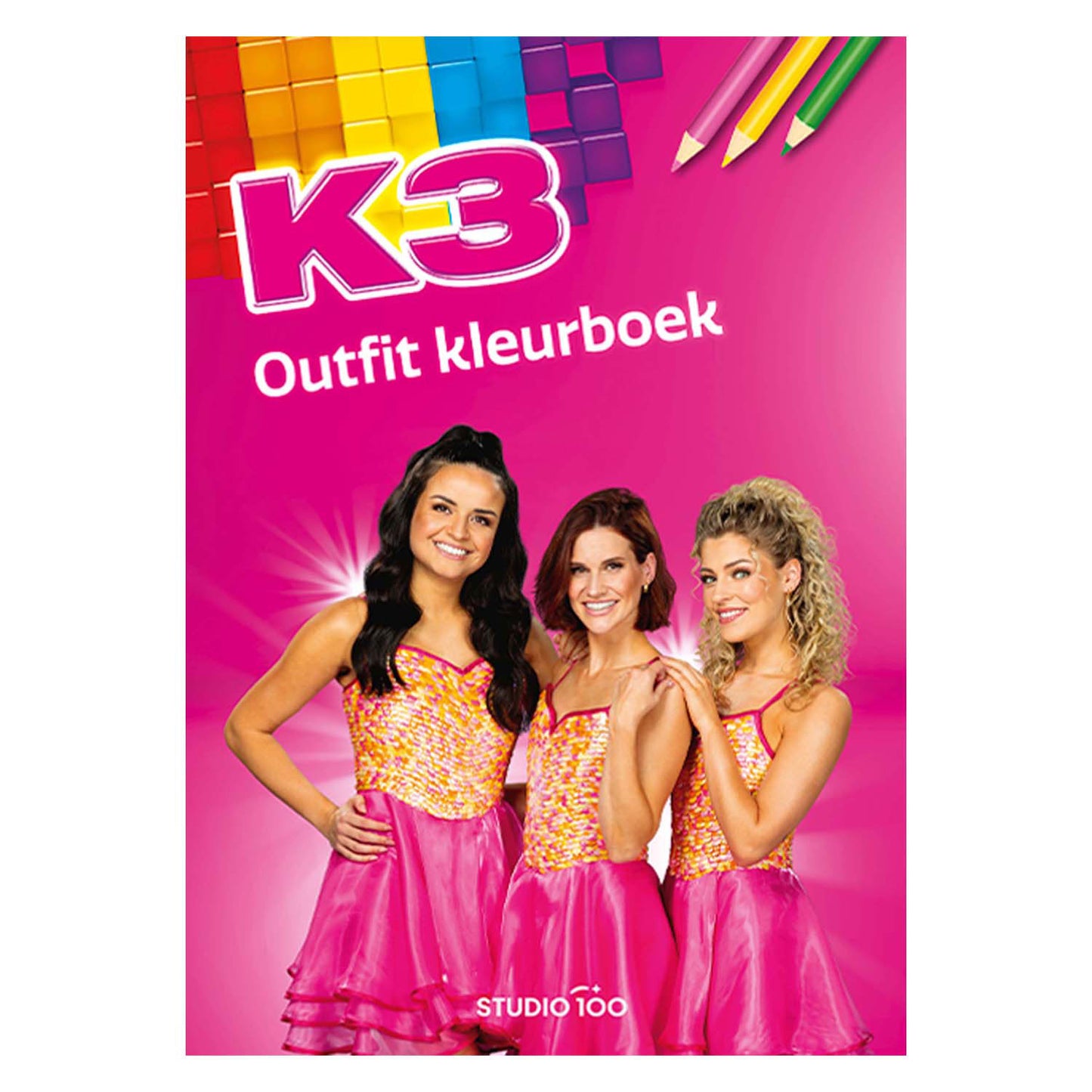 K3 kleurboek - outfit kleurboek